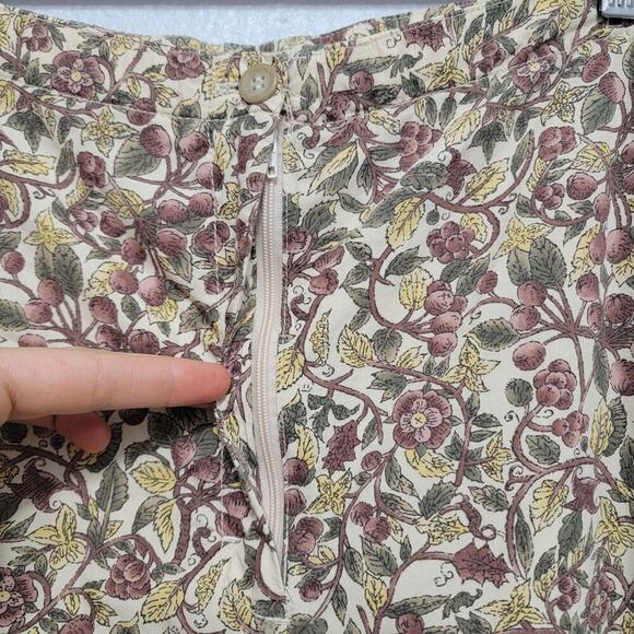 J Crew Patterned Flat Front Casual Pants - Picture 5 of 12
